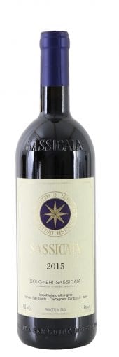 2015 Tenuta San Guido Sassicaia 750ml