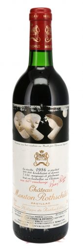1986Chateau Mouton Rothschild Pauillac 750ml