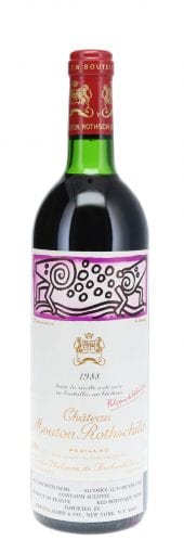 1988Chateau Mouton Rothschild Pauillac 750ml