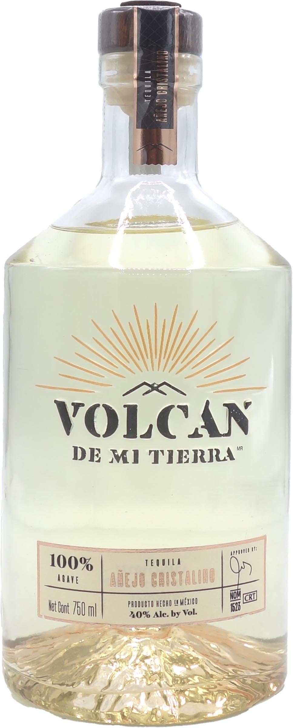 Volcan Tequila Anejo Cristalino 750ml