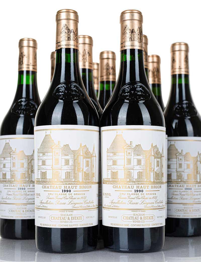 Lot 1012: 10 bottles 1990 Chateau Haut Brion