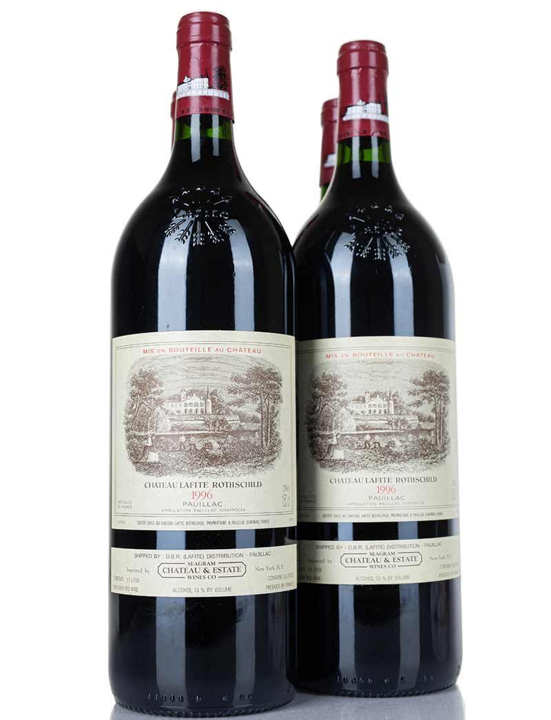 Lot 28: 4 magnums 1996 Château Lafite Rothschild