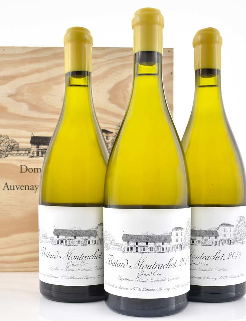Lot 511: 3 bottles D’Auvenay (Leroy) Batard Montrachet in OWC