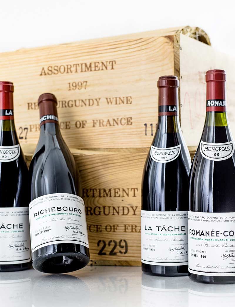 Lots 552-553: 1991 & 1997 DRC Assortments in OWCs